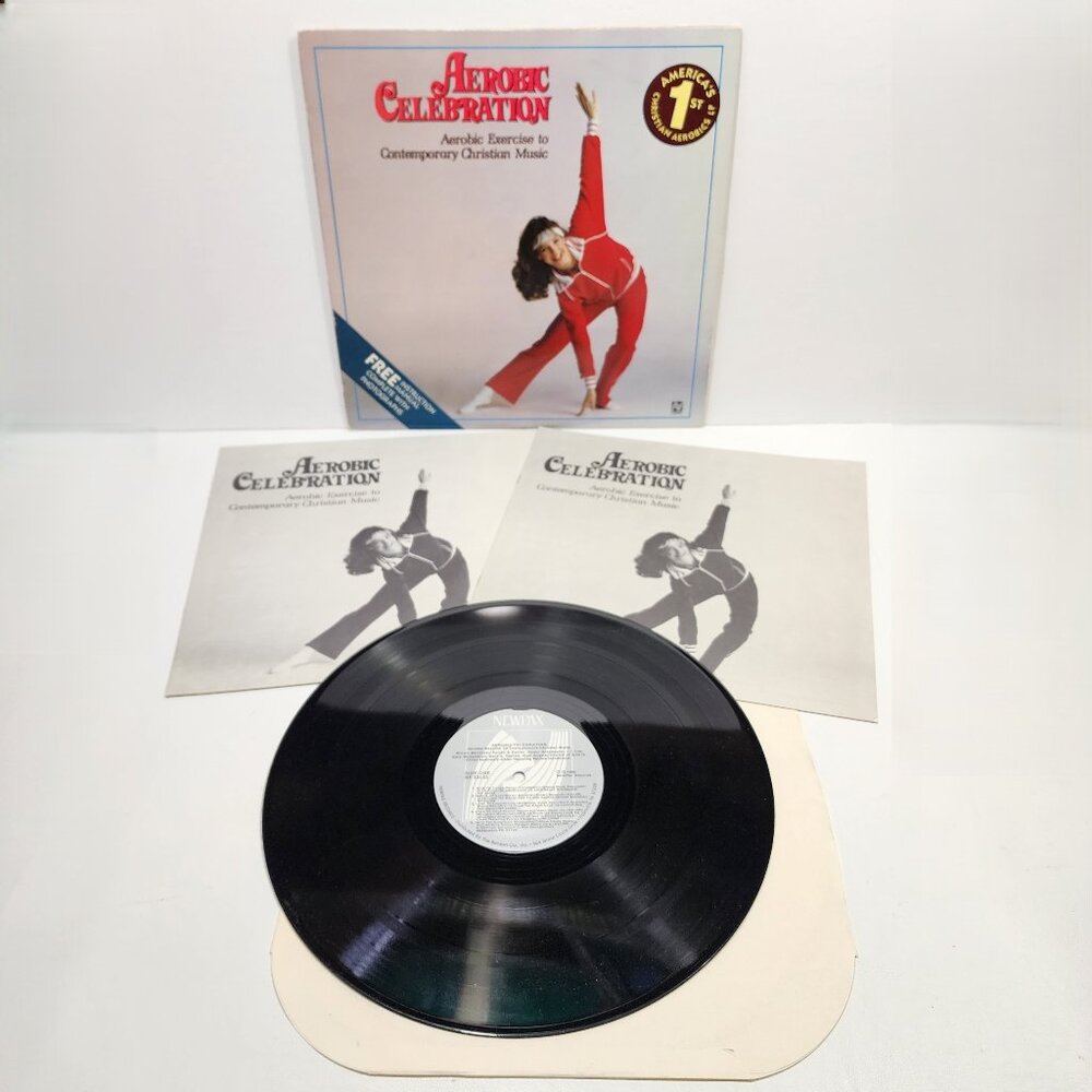 Aerobic Celebration: America’s 1st Christian Aerobics Vinyl LP 1982 Album DISC
